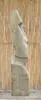  Product image 5 of the product “Moai head, 300 cm H | Natural stone (Basanit), stonemasonry ”